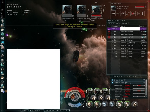 Clearing a Rarefied Core Deposit in a C5