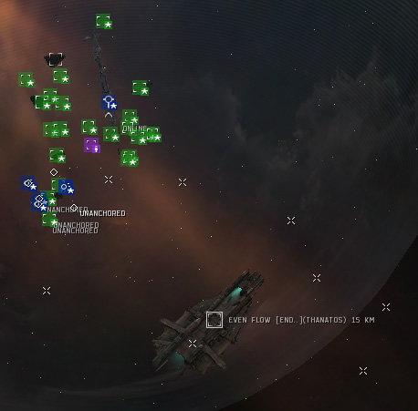 Enemy carrier attacking POS