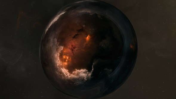 You spend a lot of time looking at these in Unknown space.